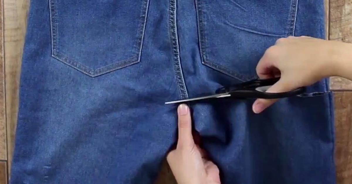 Как ушить джинсы вручную без машинки пошаговое