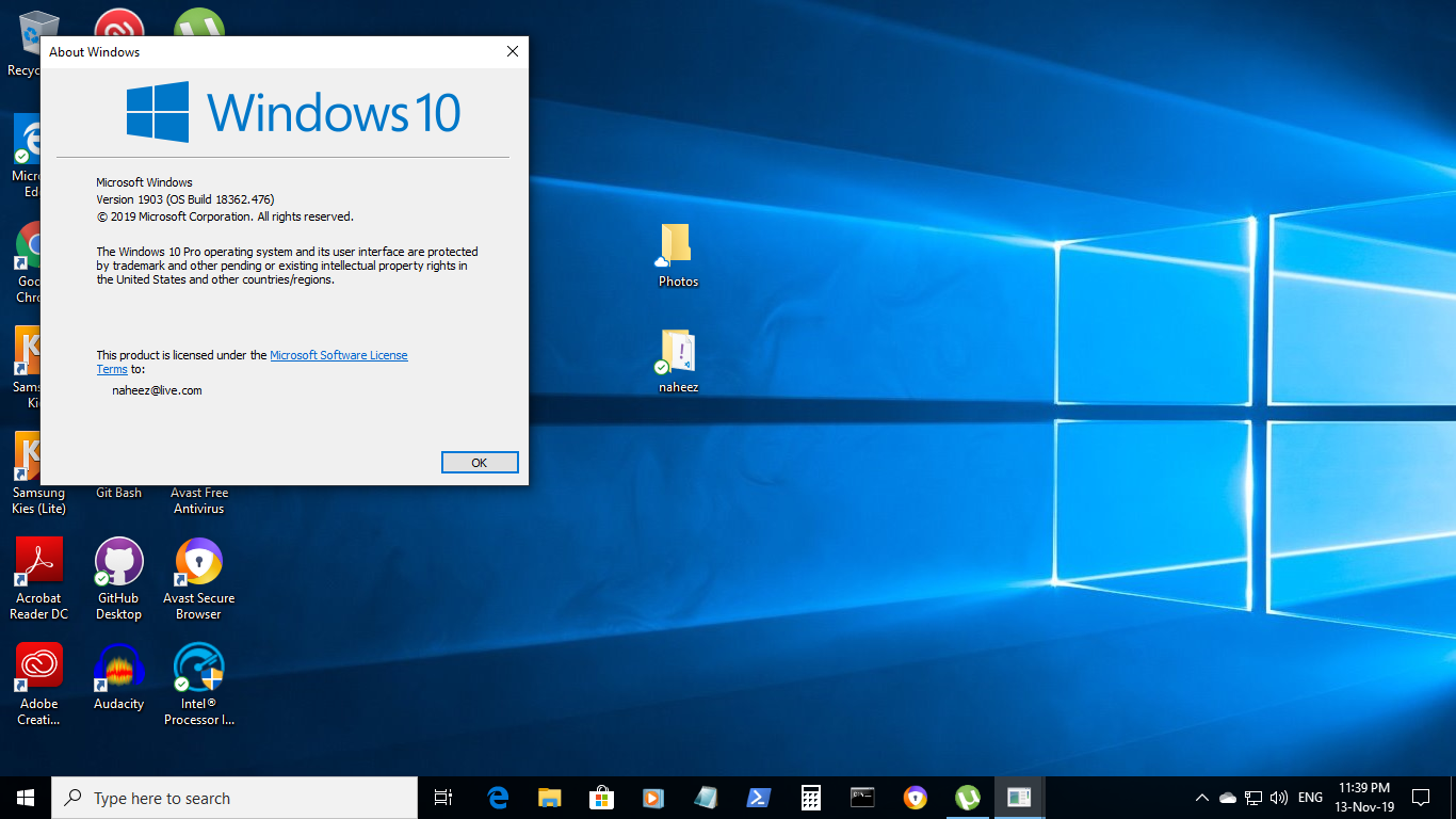 Включи 10 версия. Виндовс 1909. Виндовс 10 2019. Винда 10 1909. Windows 10 версии 1909.