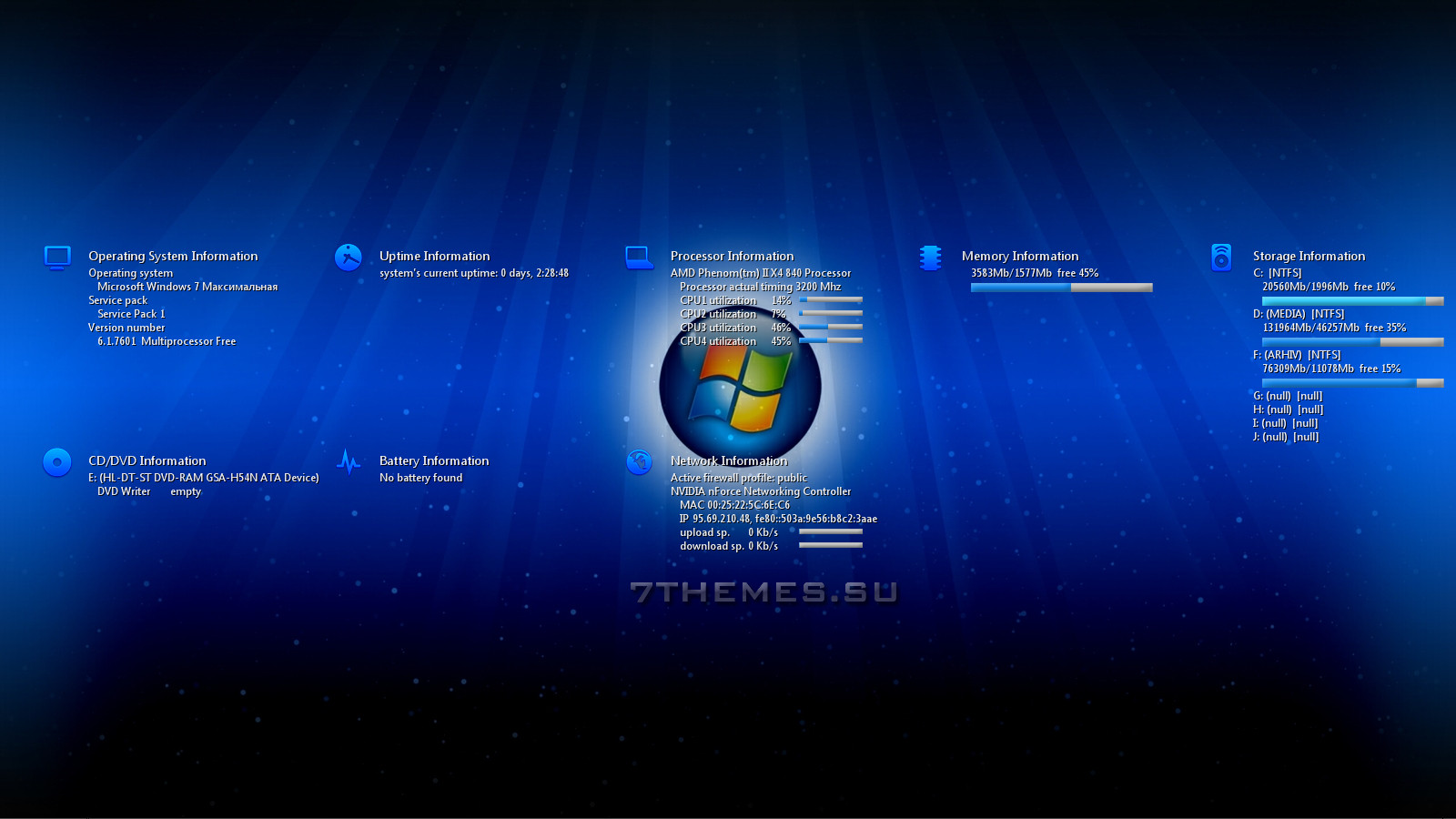 Windows 7 amd. Гаджеты для рабочего стола Windows 7. Гаджеты для Windows 7. Виджеты на рабочий стол Windows. Виджеты для Windows 7.