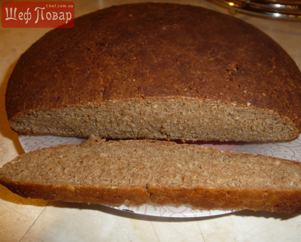 Испечь хлеб из ржаной муки в духовке
