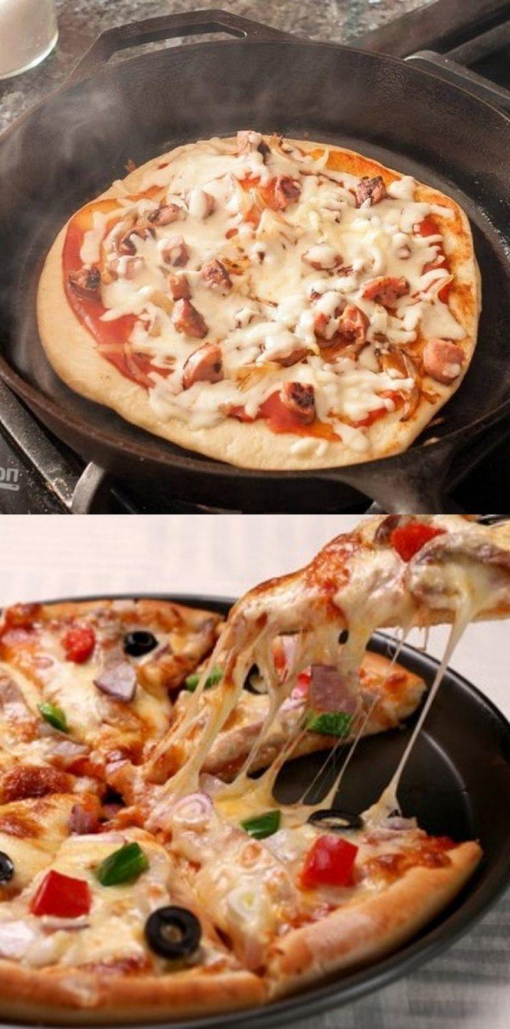 что можно приготовить на сковороде пиццу фото 79