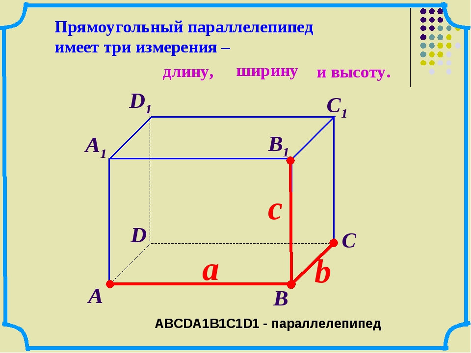 Измерение параллелепипеда 5 класс. Длина ширина и высота прямоугольного параллелепипеда. Объем параллелепипеда грани ребра вершины. Математика 5 класс тема прямоугольный параллелепипед. Прямоугольный параллелепипед 10 класс.