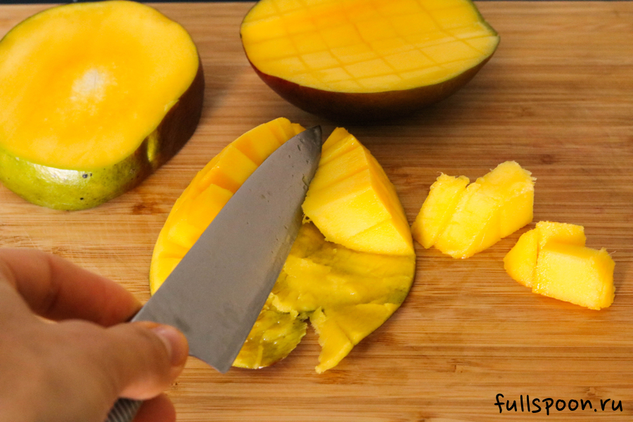 Как правильно разделать манго