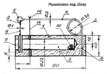 Крысоловка своими руками чертежи