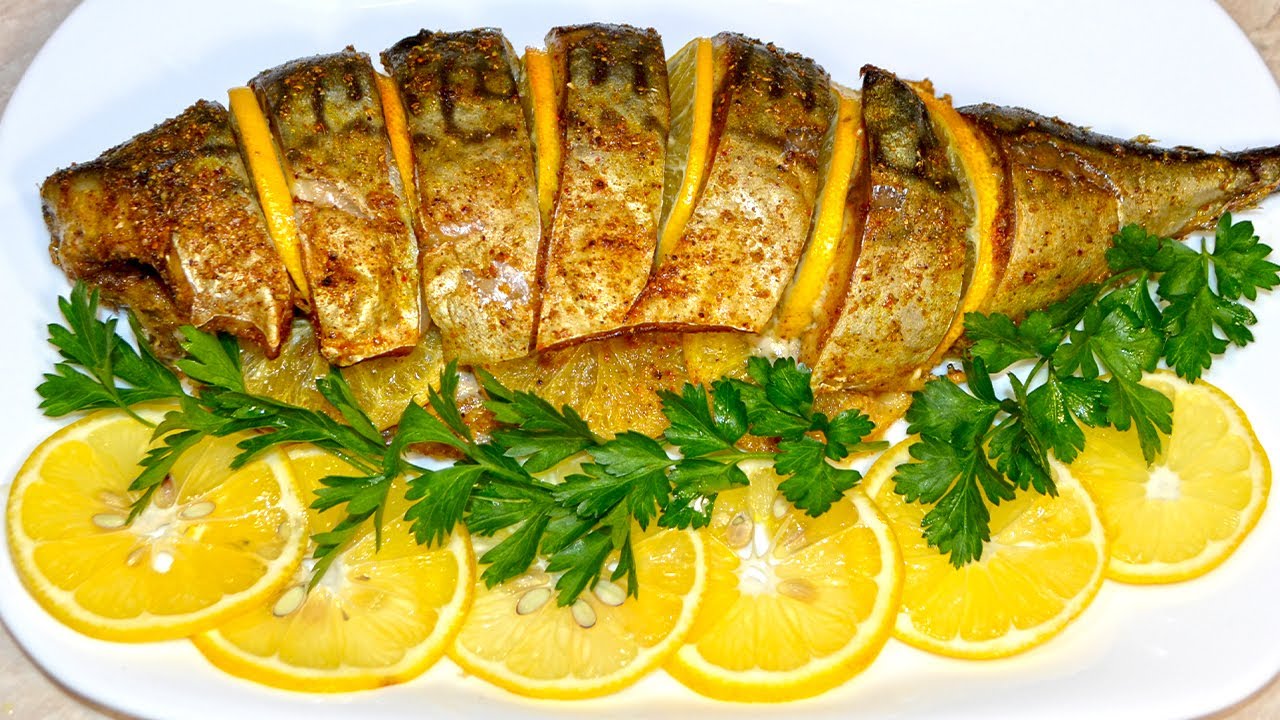 Рецепт рыбы с лимоном