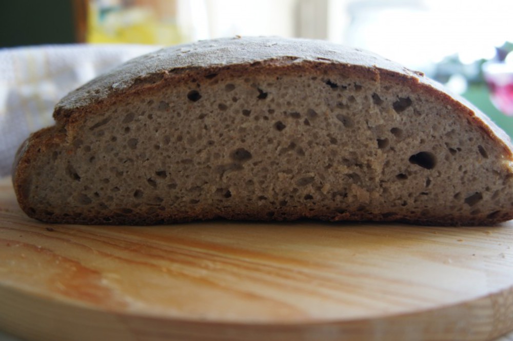 Черный хлеб без дрожжей рецепт