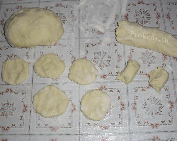 Картофельные шаньги из пресного теста рецепт с фото
