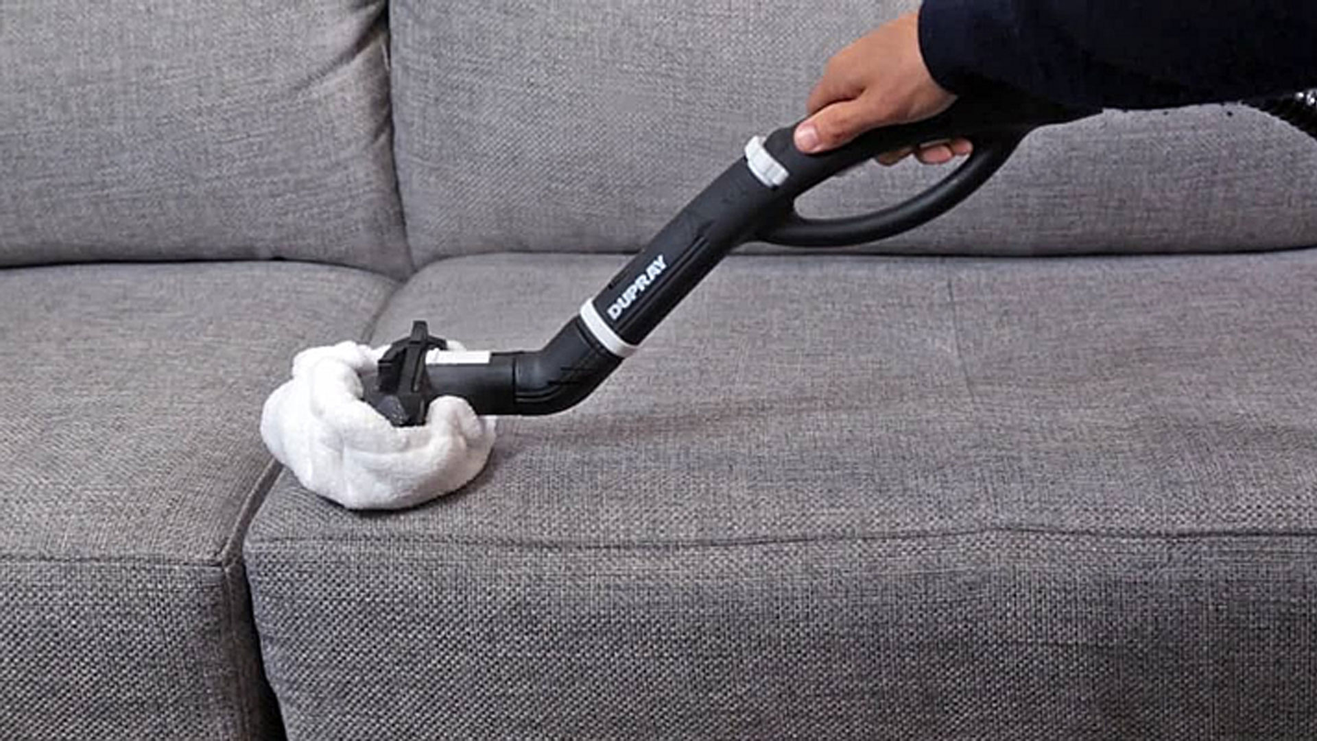 Limpiar sofa con vaporeta