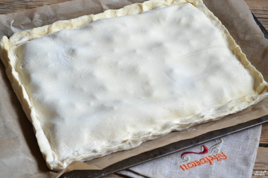 Пироги из замороженного слоеного теста рецепт
