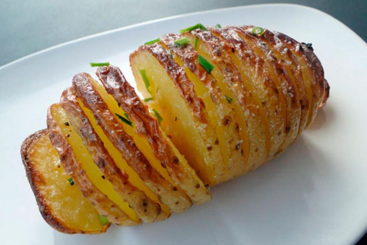 картошка в духовке фото
