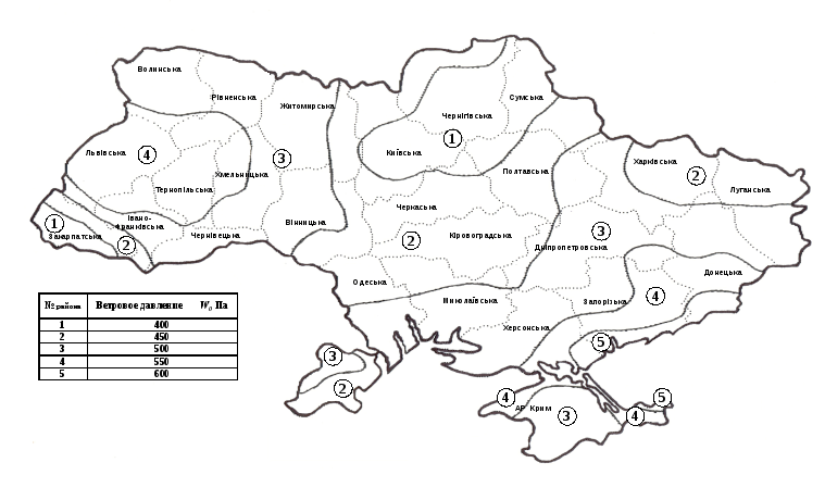 Карта снеговой нагрузки беларуси