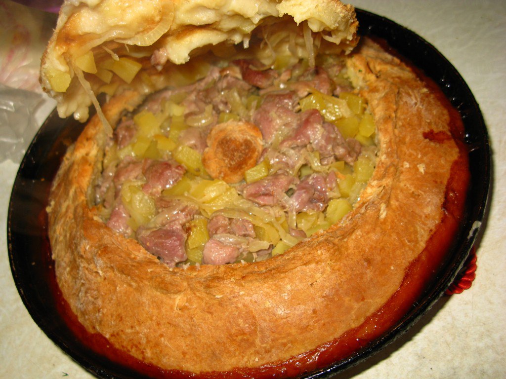 Пирог с бараниной и картошкой в духовке рецепт с фото пошаговый